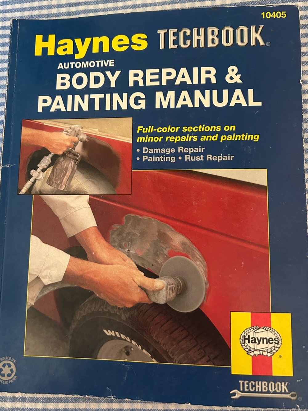 VTG Haynes Tech Book Automotive Body Repair & Painting Manual Paperback 10405